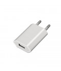 Cargador Nanocable USB Blanco 5V/1A Compatible Ipod/Iphone