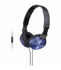 Auriculares Sony MDRZX310APL/ con Micrófono/ Jack 3.5/ Azules