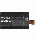 Fuente de alimentación EVGA 600W / Ventilador 12cm/ 80 Plus